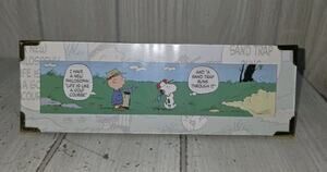 Hallmark 2000 PEANUTS GALLERY Golf Is Life Limited Time Edition Comic Strip